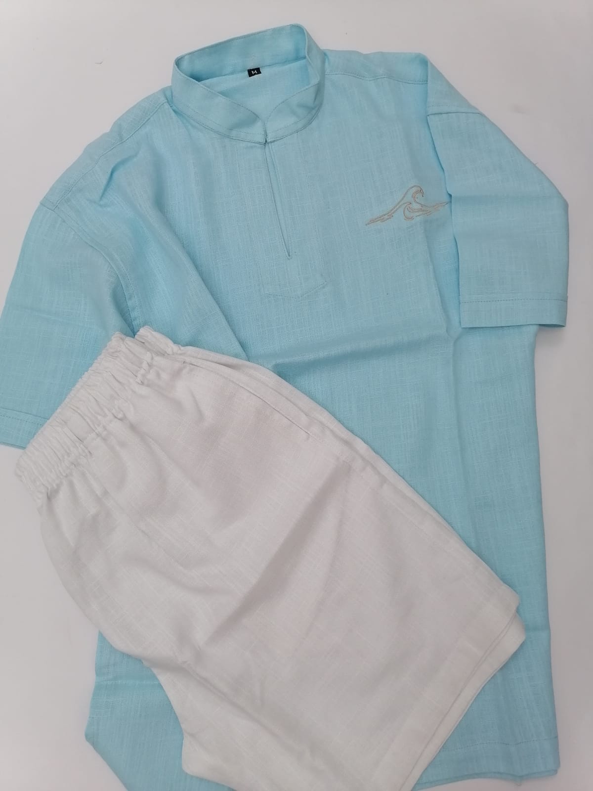 Linen Tshirt short sleeve and Short