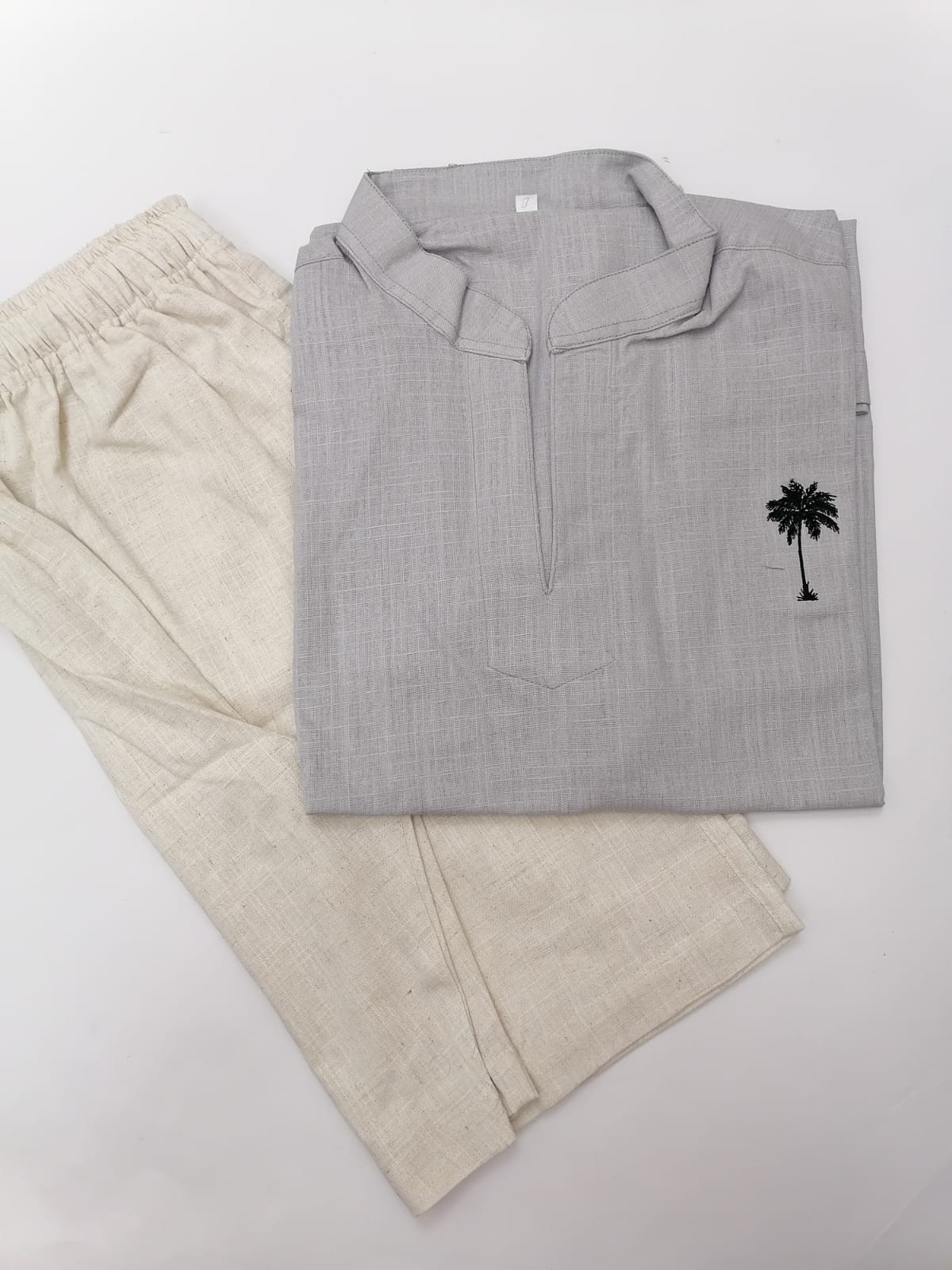 Linen Tshirt short sleeve and Short