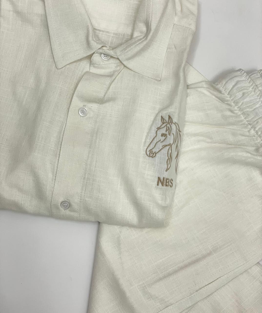 Linen Long sleeve & Pants