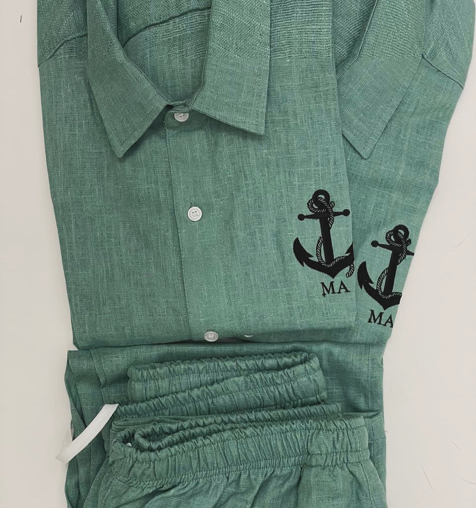 Linen Long sleeve & Pants