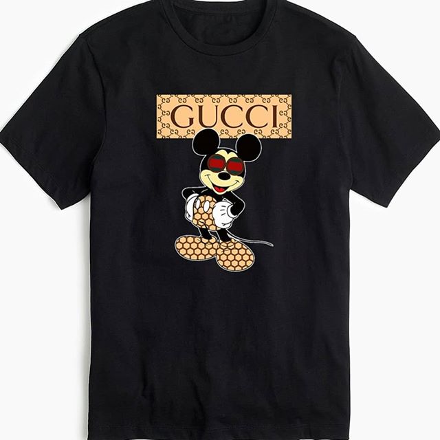 Disney Gucci Mickey Mouse Shirt Disney Shirts Mickey Mouse T Shirt