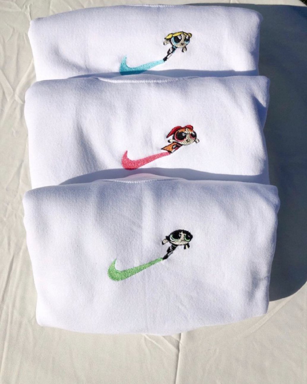 The Powerpuff Girls - embroidery