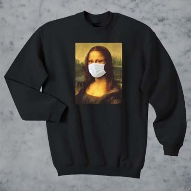 Mona Lisa With Mask