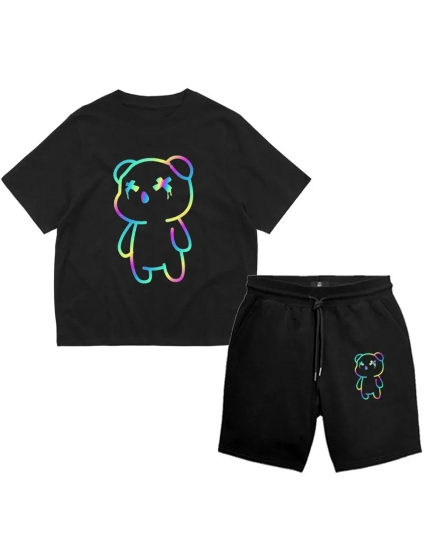 Panda tshirt and short