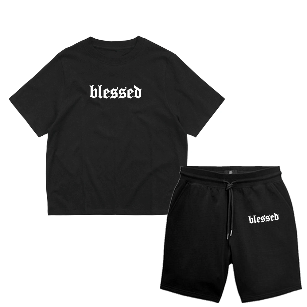 Blessed , Oversize t-shirt and short