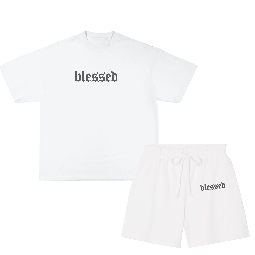 Blessed , Oversize t-shirt and short