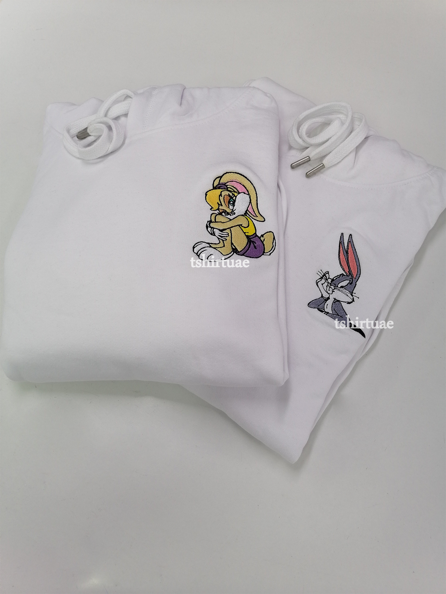 Bugs bunny and Lola - , Embroidered Picture