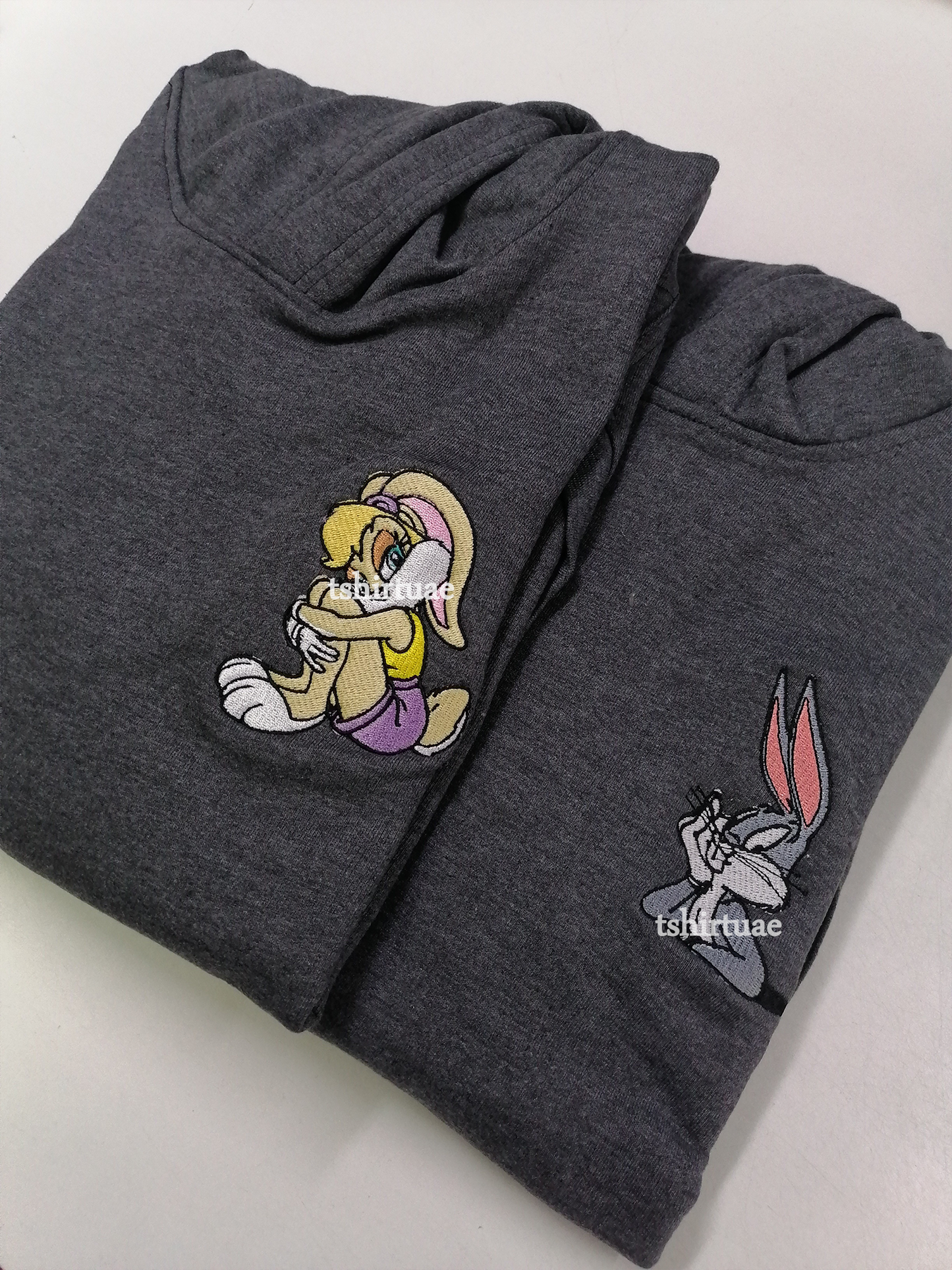 Bugs bunny and Lola - , Embroidered Picture