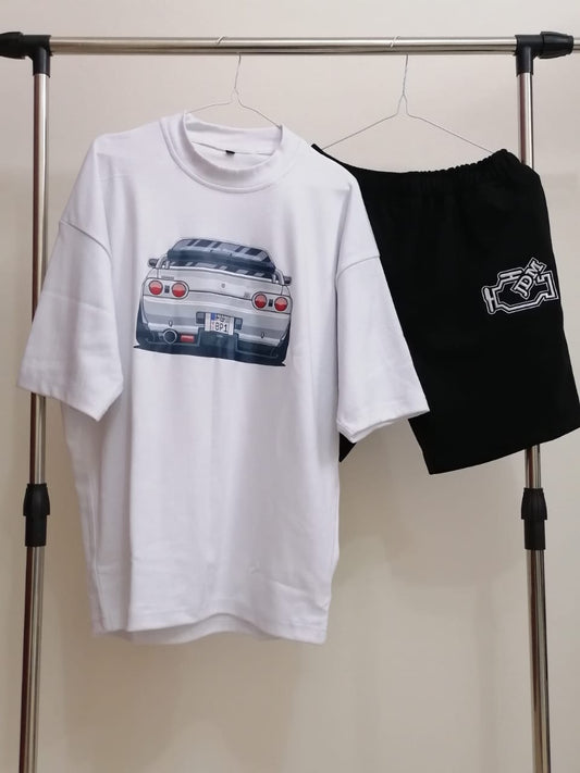 GTR , t-shirt oversize and short